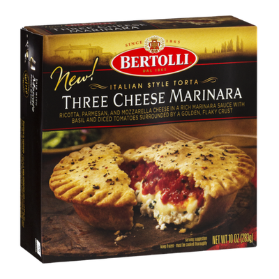 Bertolli Italian Style Torta Three Cheese Marinara