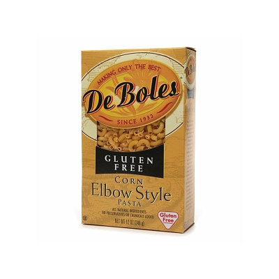 DeBoles Gluten Free Corn Elbow Pasta