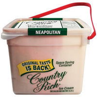 Country Rich Neapolitan Ice Cream, 9 pt
