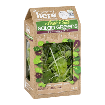 FarmedHere Local Petite Salad Greens Seasonal Mix