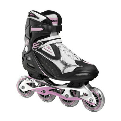 American Athletic Shoe Co Women's Roces Inline Skates - Silver/ Pink (10)