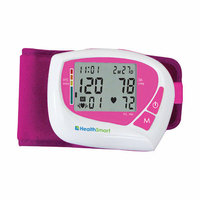 Mabis Briggs Healthcare Healthsmart Women's Automatic Wrist Digital Blood Pressure Monitor in Pink