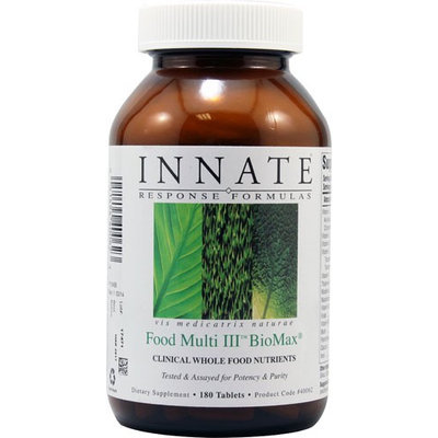 Innate Response Formulas Food Multi III BioMax 180 Tablets