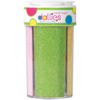 Xcell International Corp Dallies 4 in 1 Pastel Sanding Sugars, 7 oz