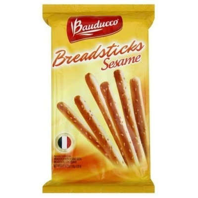 Bauducco, Breadstick Sesame, 4.23 OZ (Pack of 18) ( Value Bulk Multi-pack)
