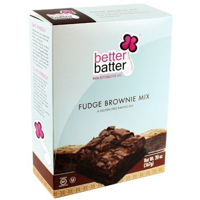 Better Batter Gluten Free Fudge Brownie Mix -- 20oz