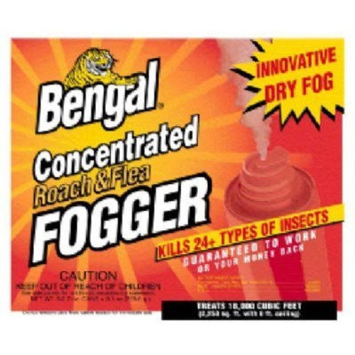 Bengal Chemical Roach And Flea Indoor Insect Fogger Reviews 2019