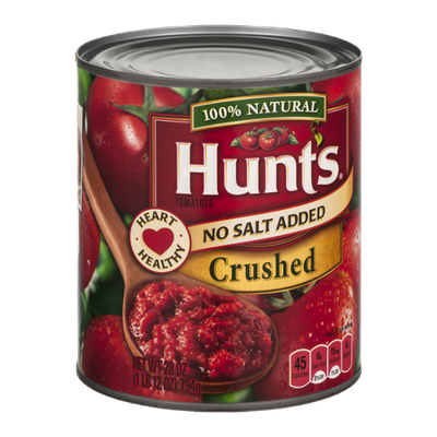 Hunt's Tomatoes Crushed No Salt Added
