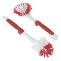 2 Piece Nylon Glass and Bowl Brush Set 11709 by Bradshaw