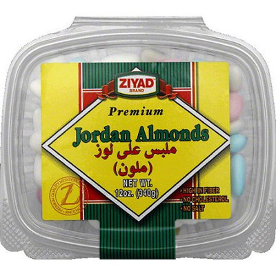 Generic Ziyad Premium Jordan Almonds, 12 oz, (Pack of 6)