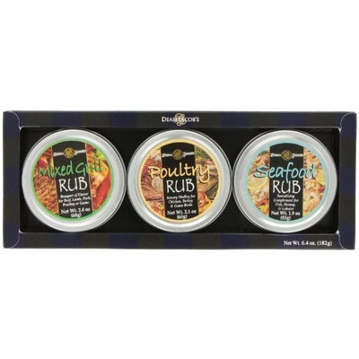 Dean Jacob's Dean Jacobs Rub Set 3Pc, 6.4-Ounce