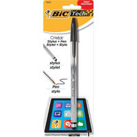 Bic Corporation MSSP11-BLK 1.0mm. Cristal Stylus Pen Black