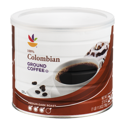 Ahold 100% Colombian Ground Coffee Medium-Dark Roast