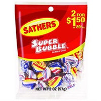 Sathers Candy Super Bubble Gum