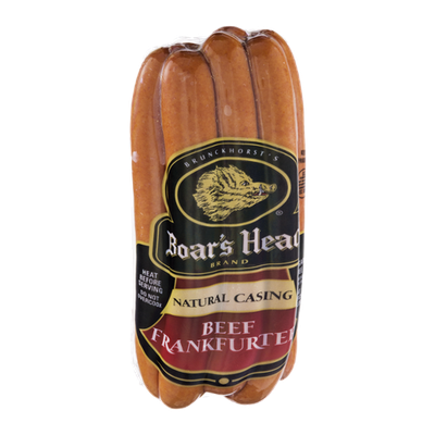Boar's Head Natural Casing Beef Frankfurters - 7 CT
