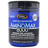 Gaspari Nutrition Amino Max 8000 350 Tablets - Amino Acids