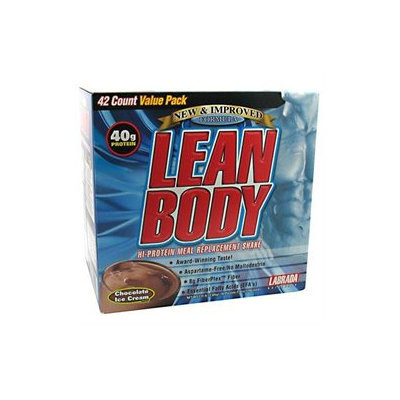 Labrada Nutrition, Lean Body, Chocolate Ice Cream Flavor, 42 Packets