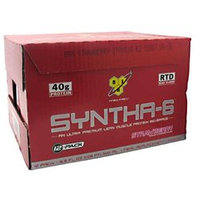 BSN BSNIRTDS0012STRWLQ RTD Syntha-6 Strawberry 17 oz 12 ct