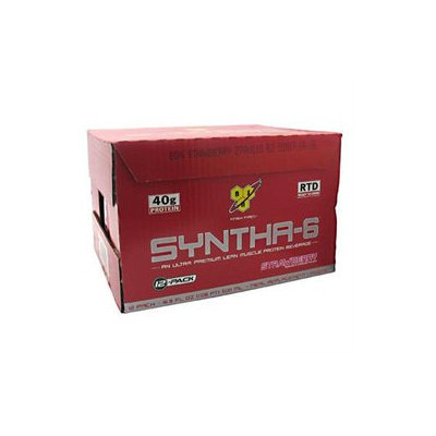 BSN BSNIRTDS0012STRWLQ RTD Syntha-6 Strawberry 17 oz 12 ct