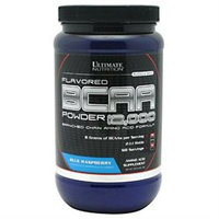 Ultimate Nutrition BCAA Powder 12000 Branched Amino Acid Formula, Blue Raspberry, 16.1 oz
