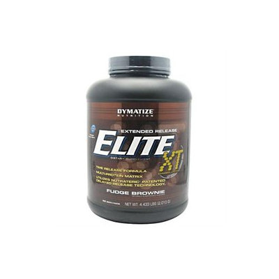Dymatize Nutrition Elite Xt Fudge Brownie - 4.4 Pound Powder - Protein Shakes