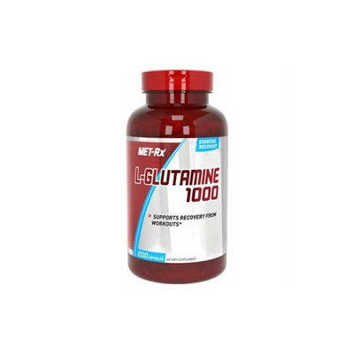 Met-Rx L-Glutamine 1000mg, Capsules, 100 ea