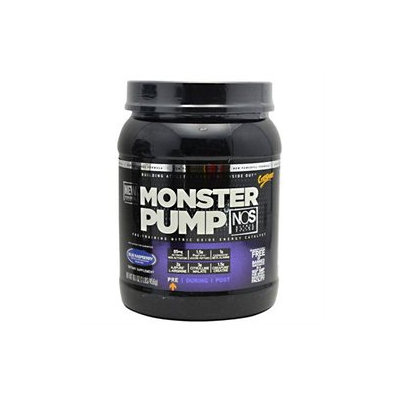 CytoSport Monster Pump NOS - Blue Raspberry - 16.1 oz