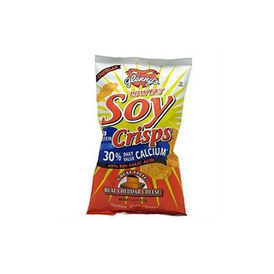 Glenny's Low Fat Soy Crisps, Cheddar, 1.3 oz, 24 ct