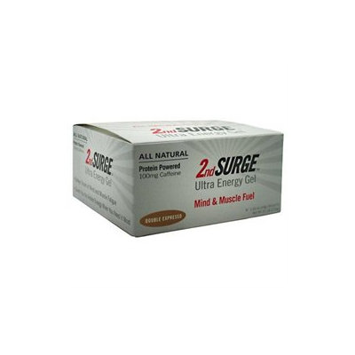Accelerade 2nd Surge Ultra Energy Gel - Box of 8 (Double Espresso w/Caffeine)
