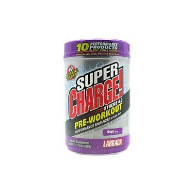 Labrada Nutrition Super Charge Xtreme N.O. - 1.76 lbs Grape 1.76 lbs