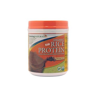 Growing Naturals Rice Protein Isolate Powder - Chocolate Power