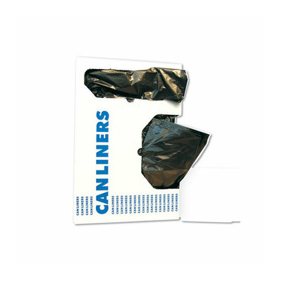 BOARDWALK 33-Gallon Low-Density Can Liner in Black