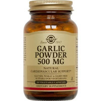 Solgar Garlic Powder 500 mg Vegetable Capsules 90