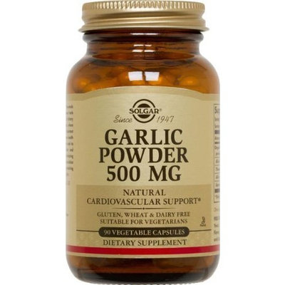 Solgar Garlic Powder 500 mg Vegetable Capsules 90