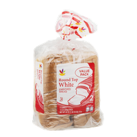 Ahold Round Top White Enriched Bread Value Pack - 2 CT