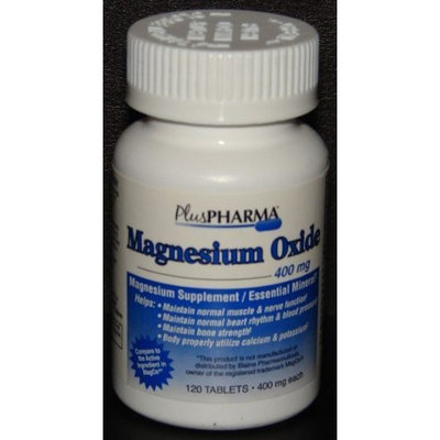 Plus Pharma PlusPharma Magnesium Oxide 400mg Tablets 120ct