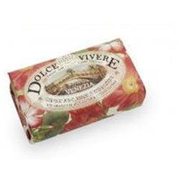 Dolce Vivere Venezia Red Geranium & Cotton Flower Soap by Dolce Vivere