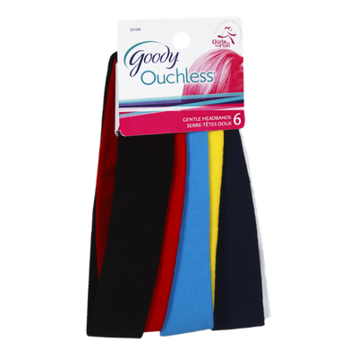 Goody Ouchless Gentle Headhands - 6 CT