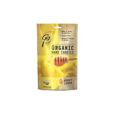 Go Lightly Go Naturally Organic Hard Candies Honey Lemon 3.5 oz bag: 6ct