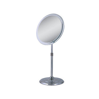 Zadro Single Sided Pedestal Vanity Mirror