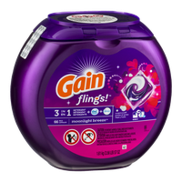 Gain Flings! Moonlight Breeze Laundry Detergent Pacs