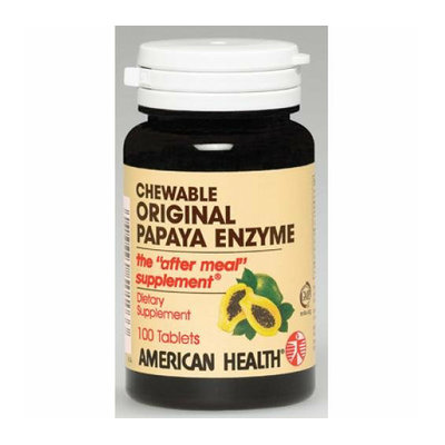 American Health Original Papaya Enzyme 100 Tablets