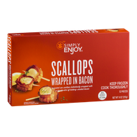 Simply Enjoy Scallops Wrapped In Bacon - 12 CT