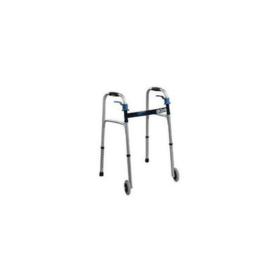 Complete Medical Supplies Complete Medical 1073A Walker Folding Trigger Release Adult with 5 Wheels