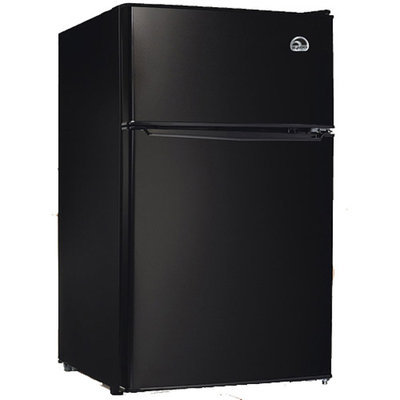 Curtis FR832-BLACK Igloo 3. 2 Cu Ft 2 Door Fridge