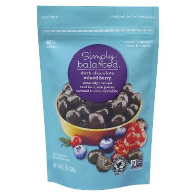 Simply Balanced Dark Chocolate Berry Bites