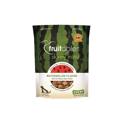 Fruitables - Vetscience FB00260 Fruitable Skinny Minis Chewy Watermelon - 5 Oz.
