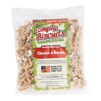 K9 Granola Factory Simply Biscuits Cheese/Bacon Dog Treat Small 1lb