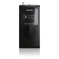 Overstock Philips AE1500 Portable Pocket AM and FM Black Radio