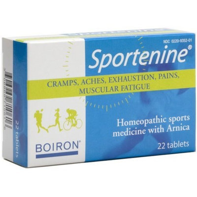 Boiron Sportenine Tablets, 22-Count Bottles (Pack of 2)